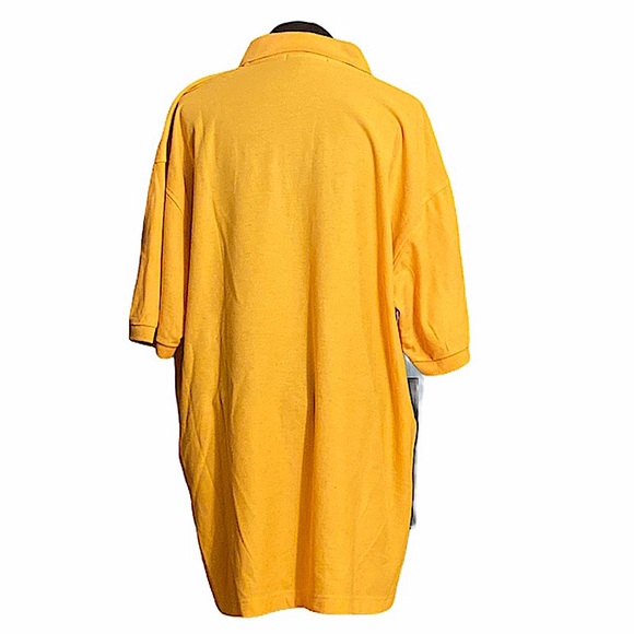 NWOT - Port Authority men’s mustard yellow polo shirt - Picture 2 of 3